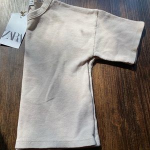 Zara Waffle Knit Tee